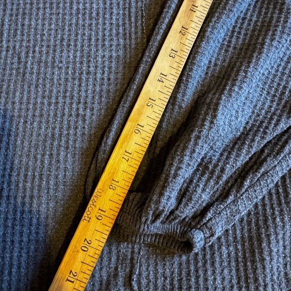 Cato Fashion Grunge Cropped Women’s Thermal Weave Sweater Size XL Orange & Gray - Picture 10 of 11